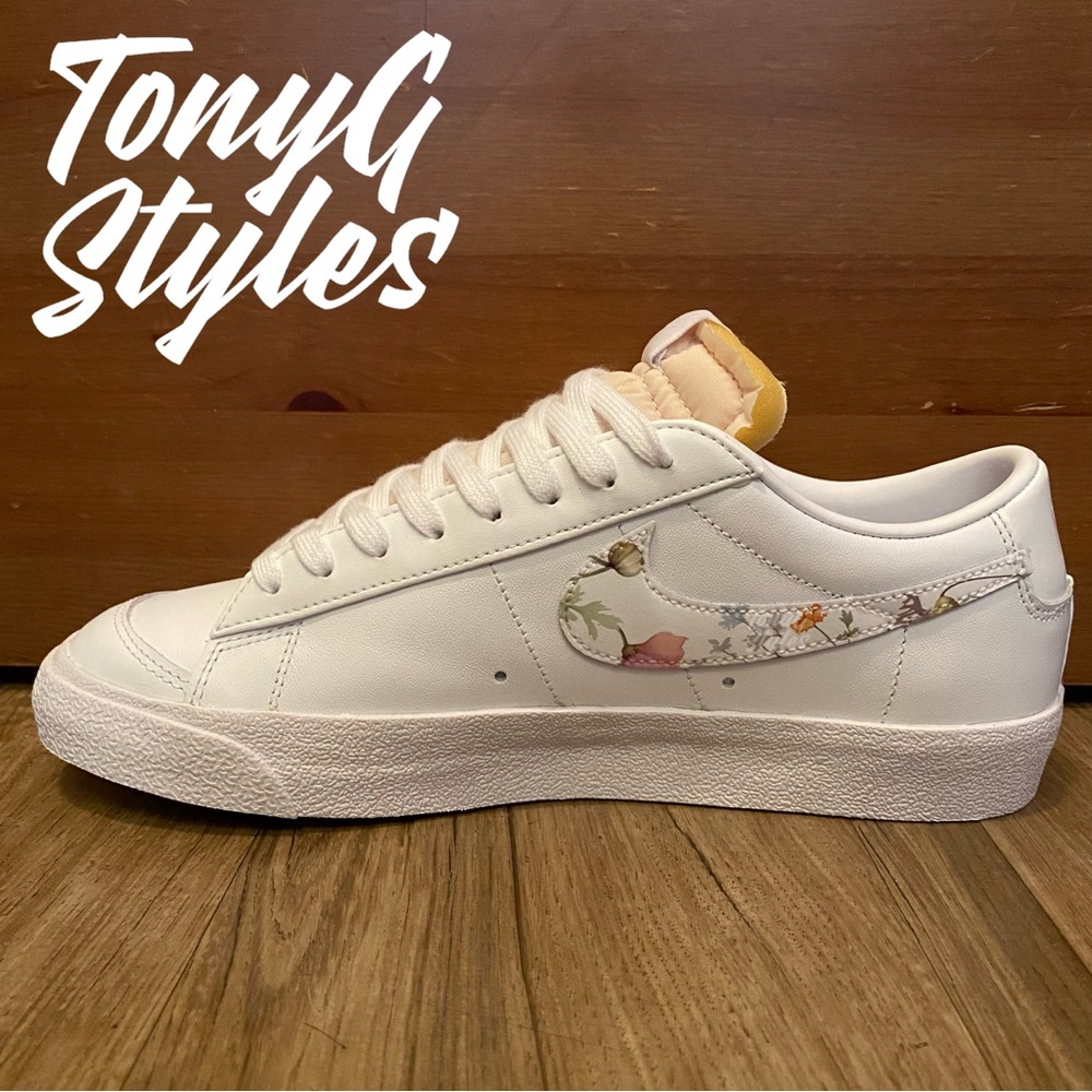 💐NEW💐 CUSTOM NIKE BLAZER LOW - Picture 9 of 15